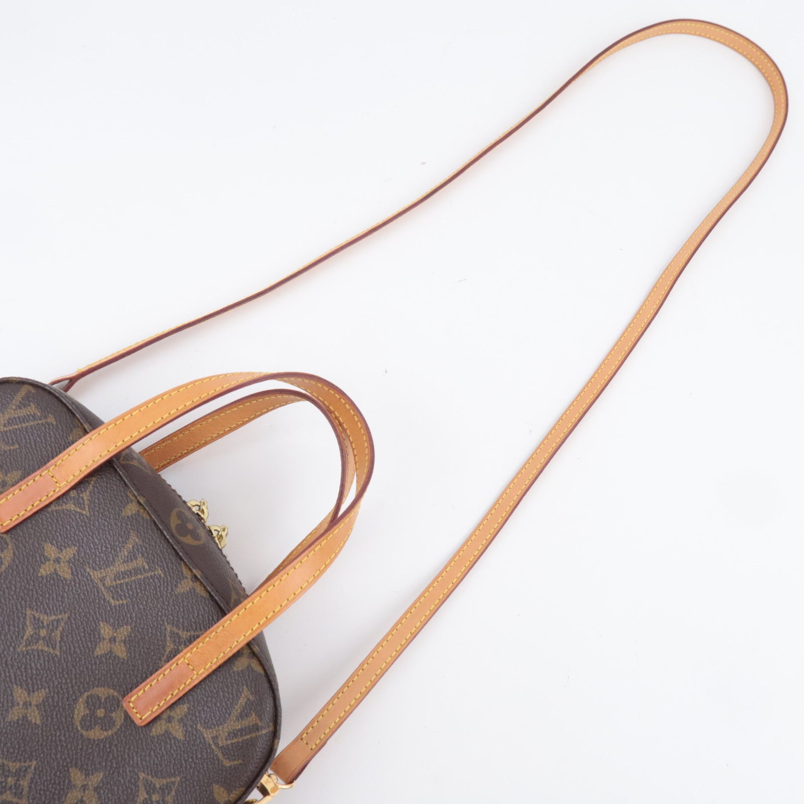 Louis Vuitton Monogram Spontini 2Way Hand Bag M47500