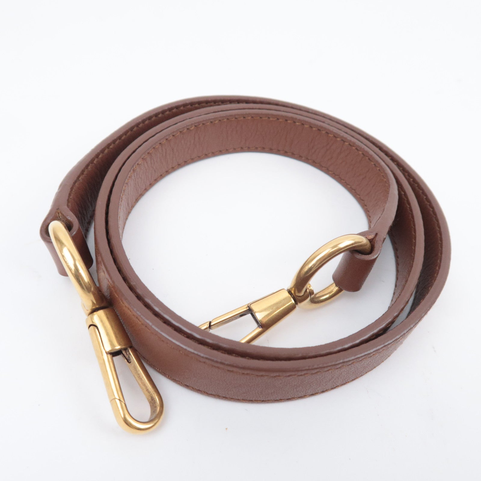 SAINT LAURENT YSL Muse Two 2Way Handbag Brown 283761