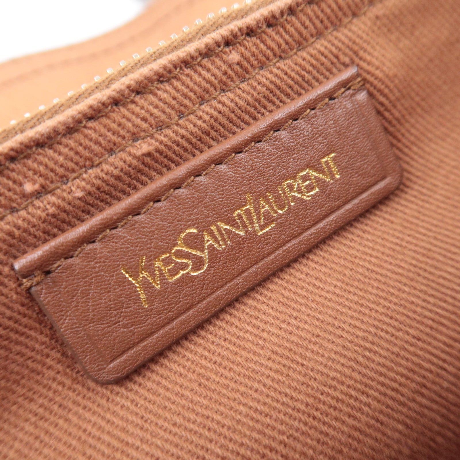 SAINT LAURENT YSL Muse Two 2Way Handbag Brown 283761
