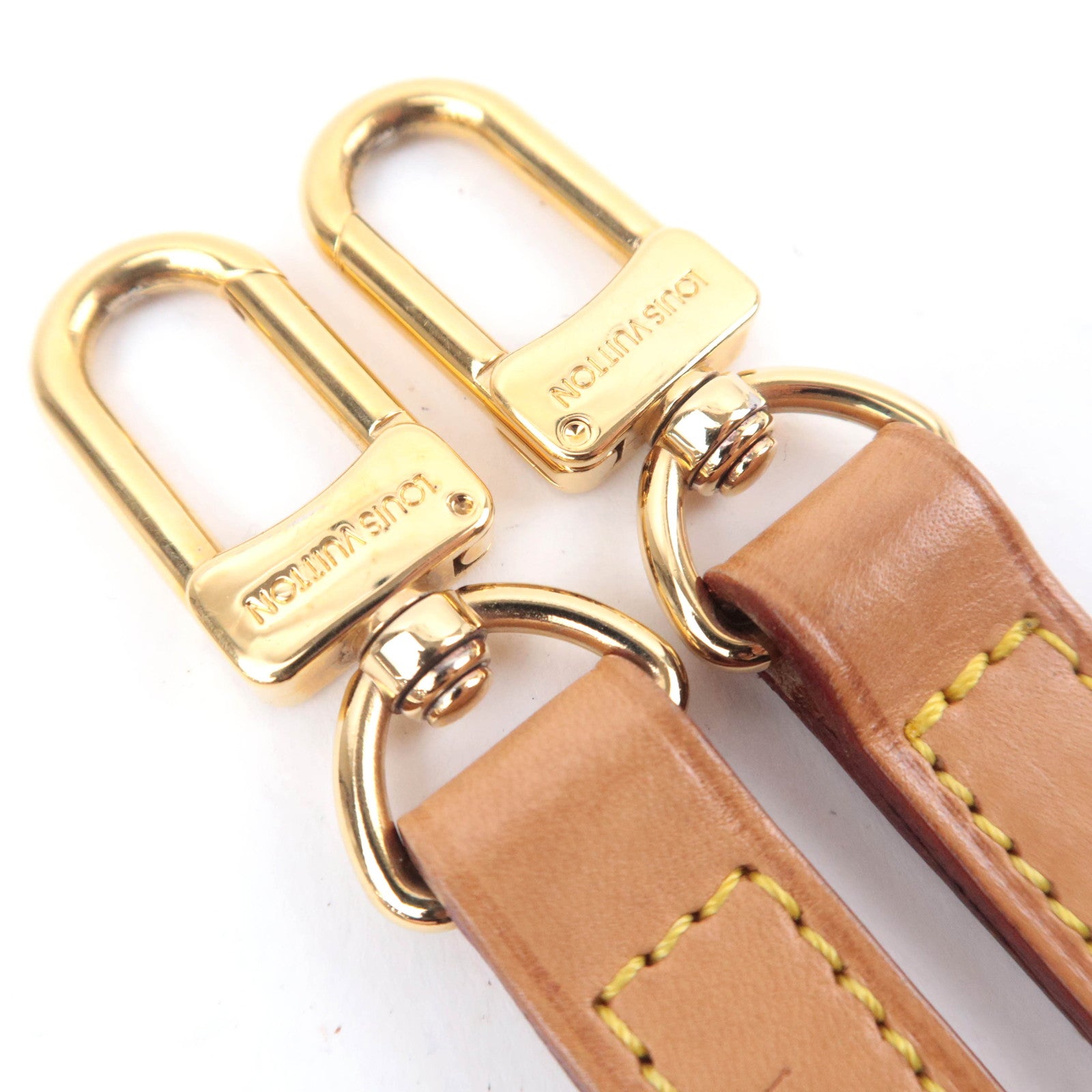 Louis Vuitton Leather Shoulder Strap Length 120cm Width 1.6cm J00144