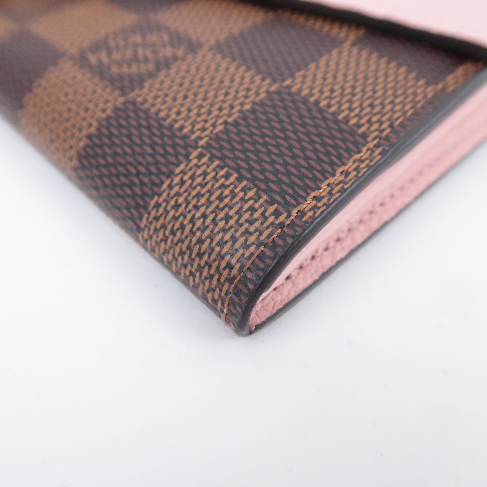Louis Vuitton Damier Portefeuille Clapton Wallet Magnolia N64447