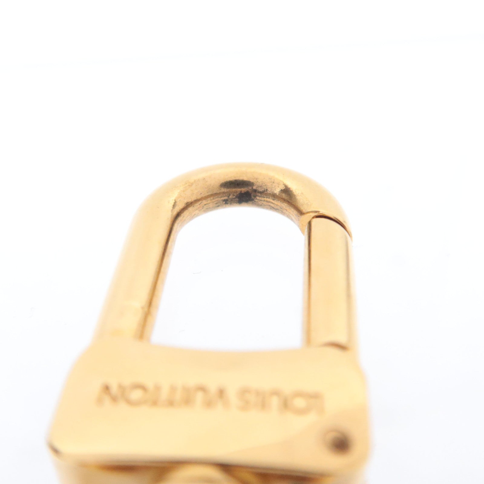 Louis Vuitton Ano Cles Key Ring Gold Color M62694