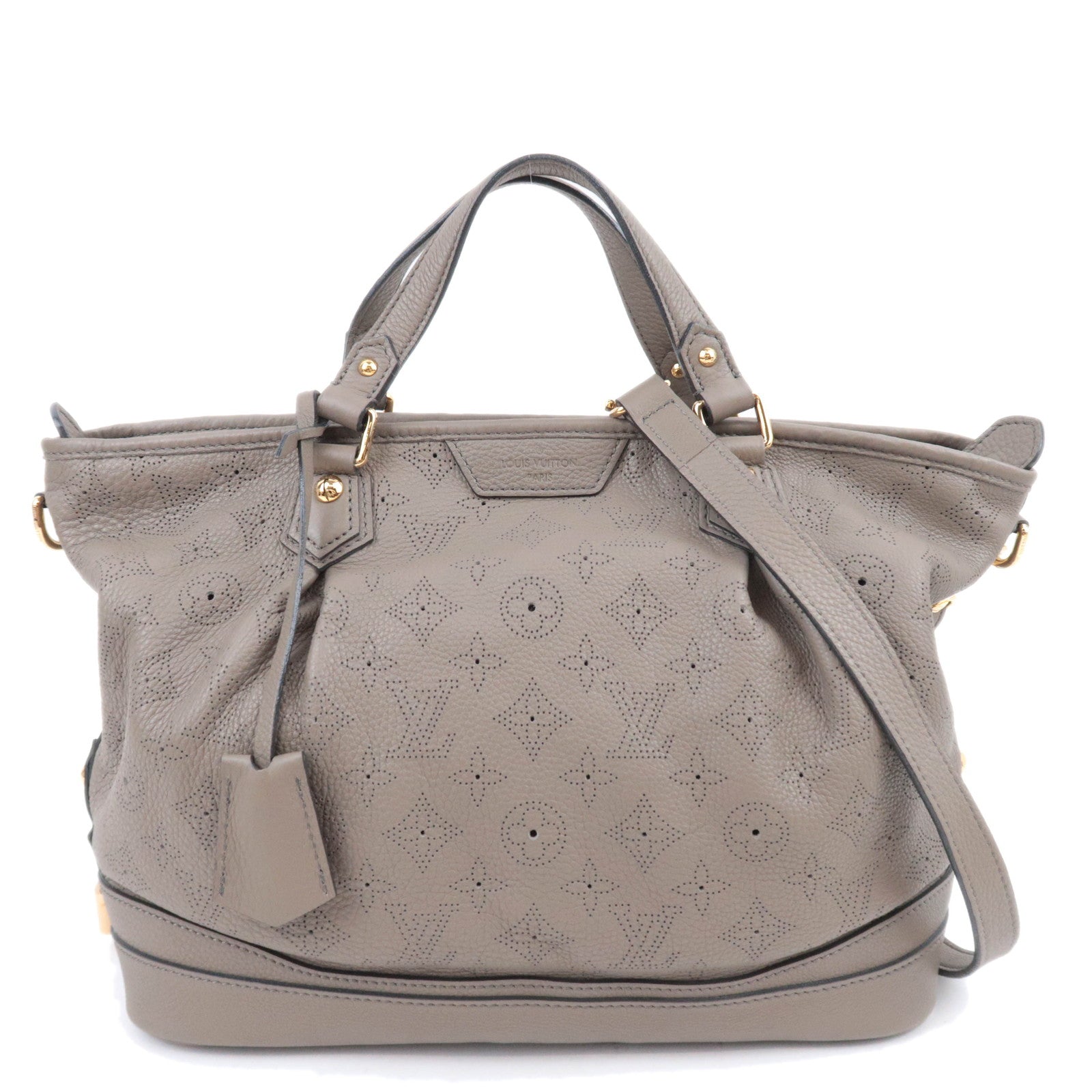 Louis Vuitton Monogram Mahina Stella PM 2Way Handbag Taupe M9306391800