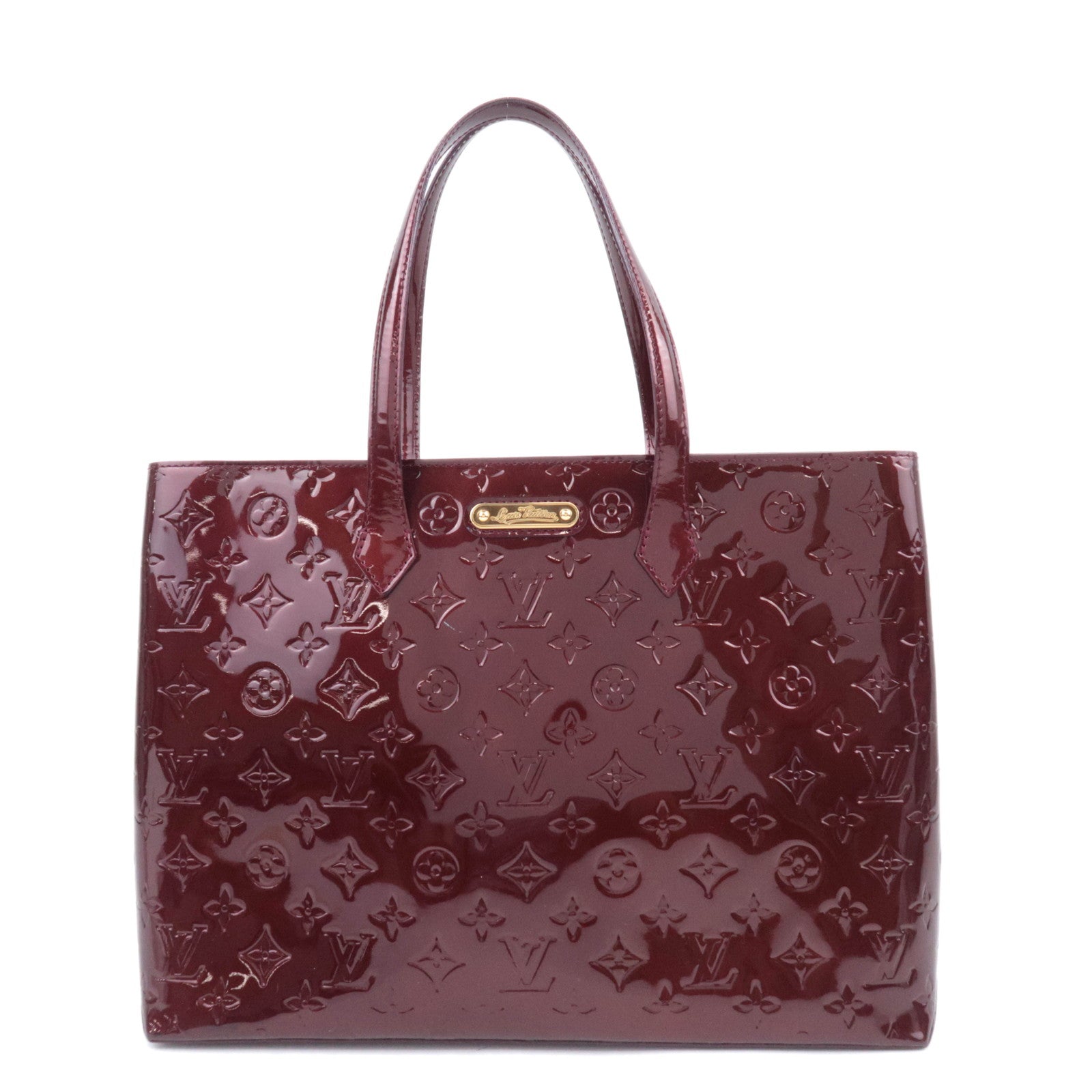 Louis Vuitton Monogram Vernis Wilshire MM Tote Bag M9164691801