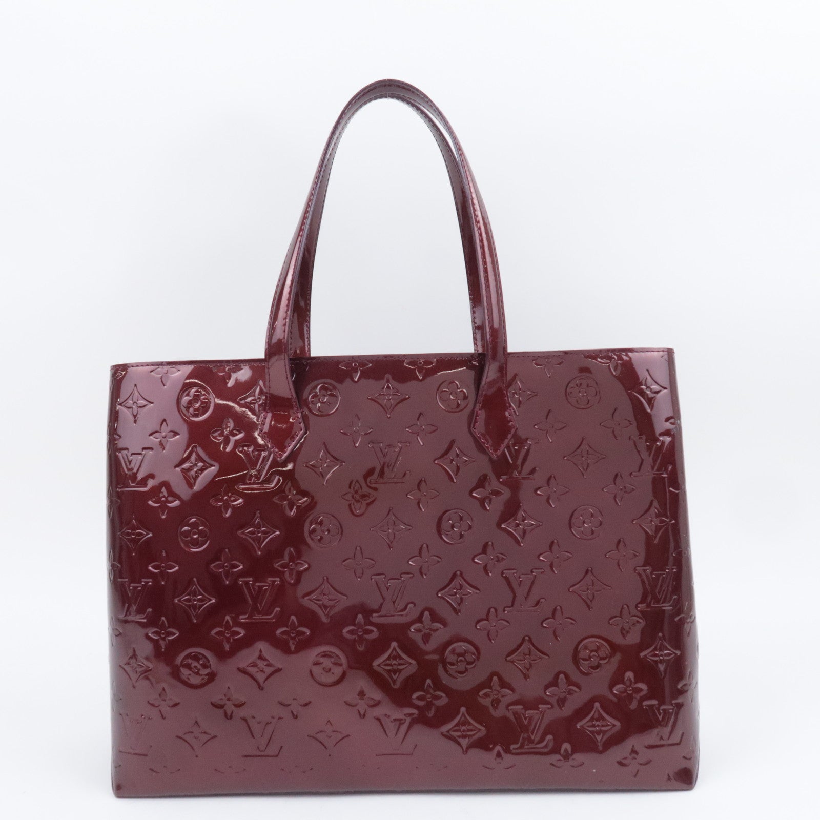 Louis Vuitton Monogram Vernis Wilshire MM Tote Bag M91646
