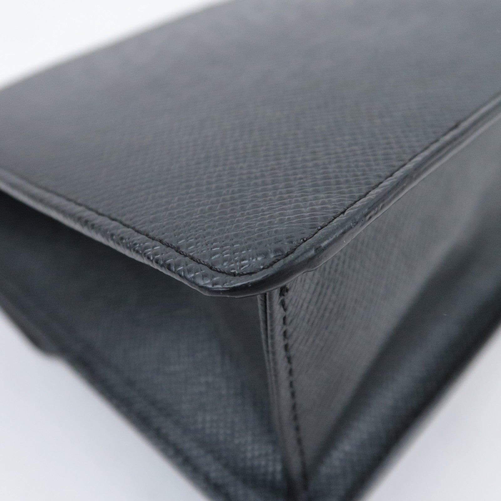 Louis Vuitton Taiga Selenga Clutch Bag Ardoise M30782