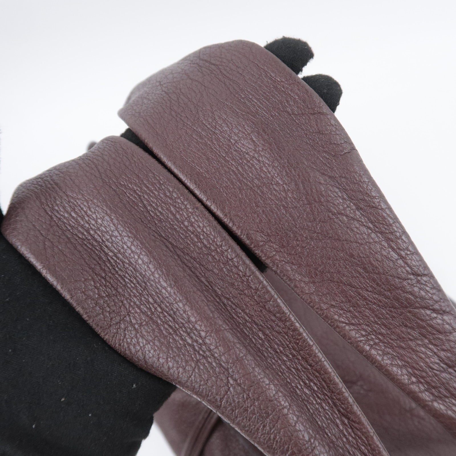 CELINE Bittersweet Leather Shoulder Bag Brown