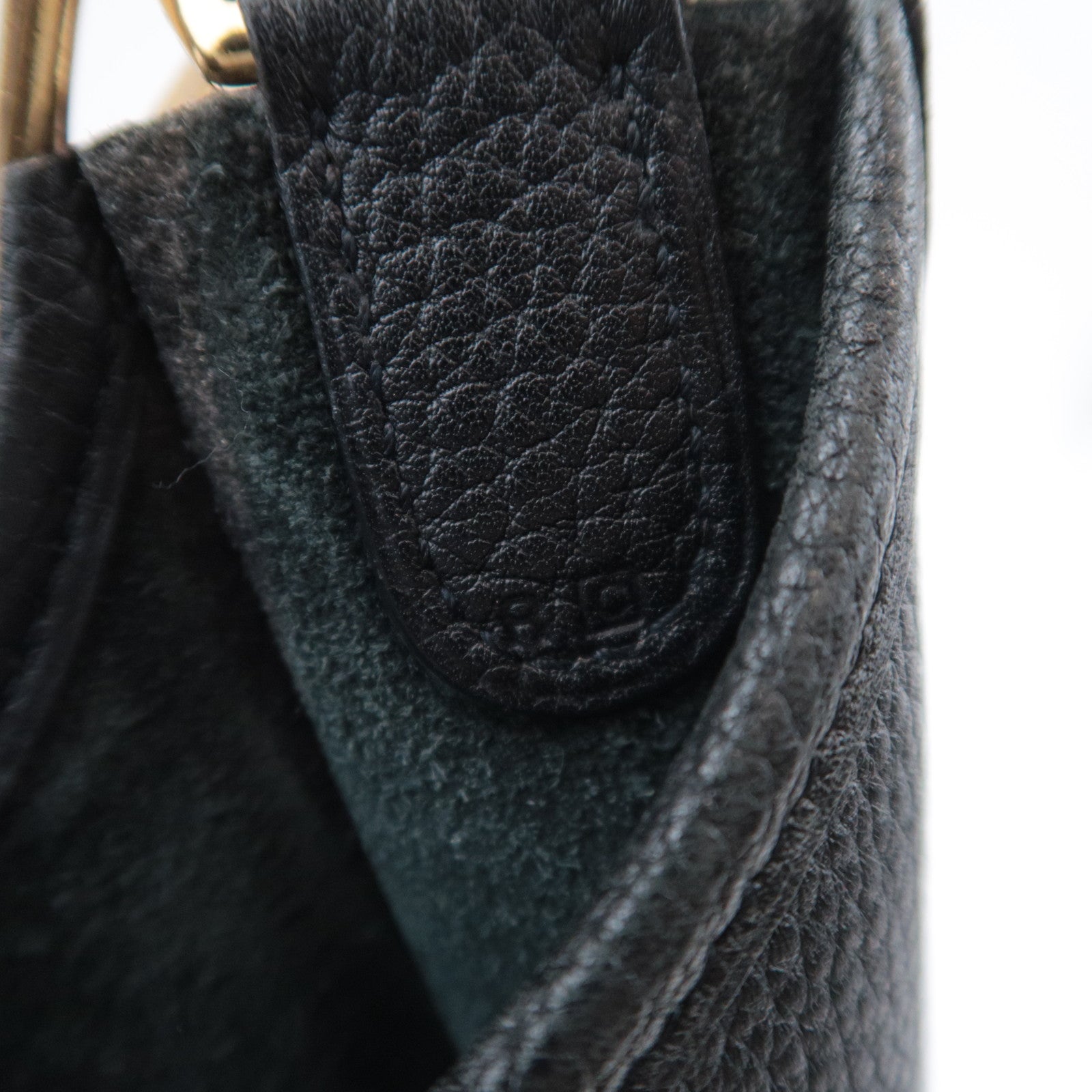 HERMES Evelyn 1 GM □O Stamp(2011) Taurillon Clemence Black