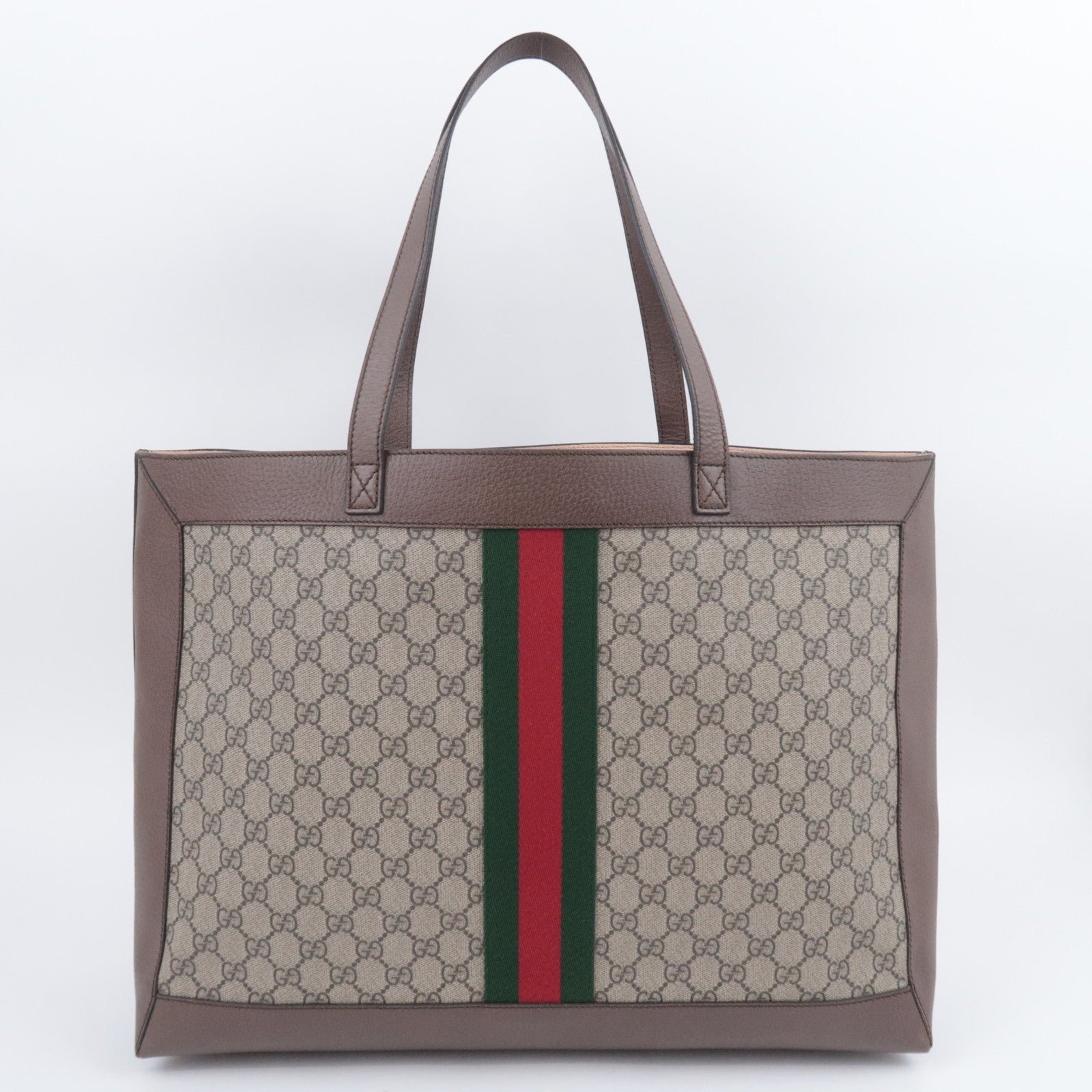 GUCCI Sherry Ophidia GG Supreme Tote Bag