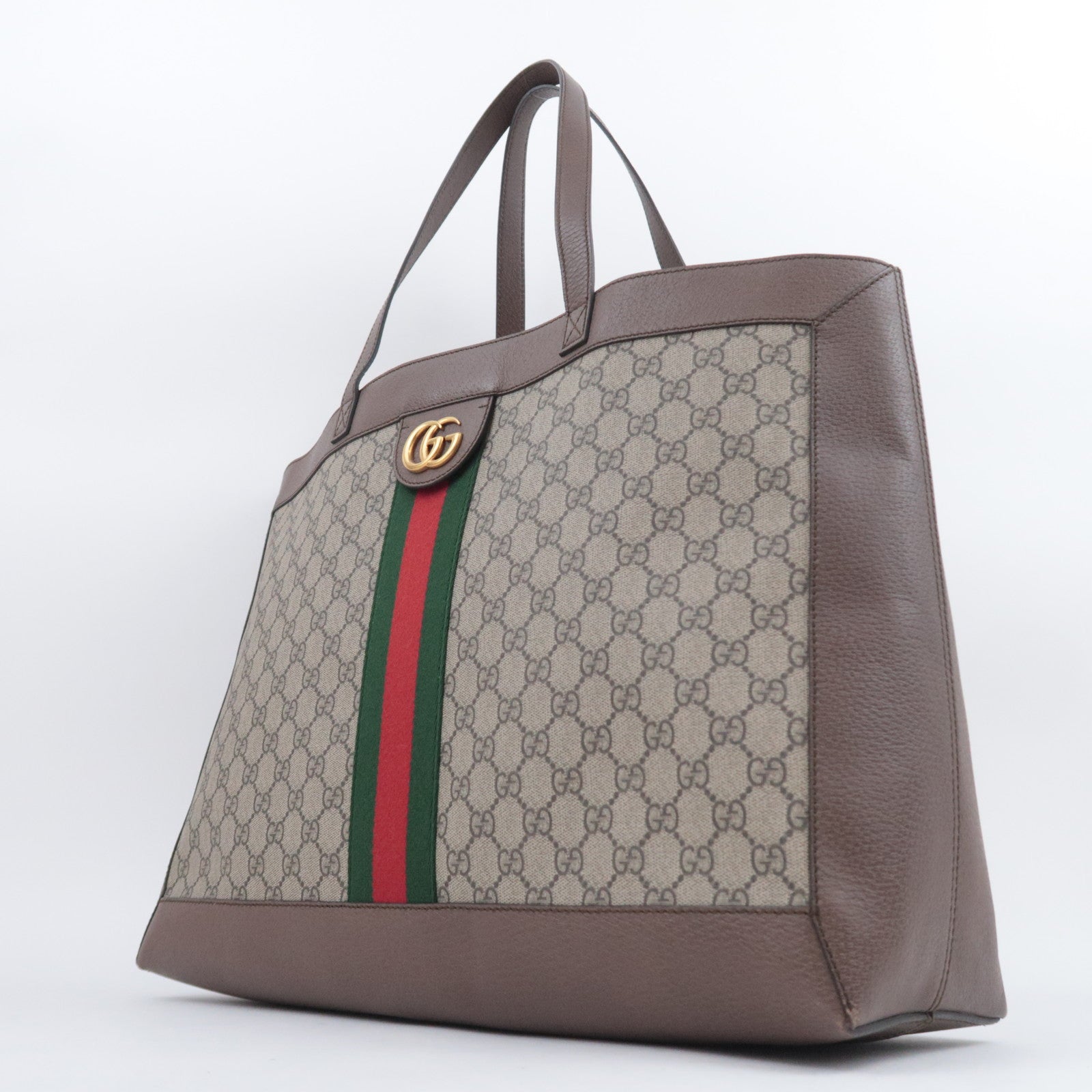 GUCCI Sherry Ophidia GG Supreme Tote Bag