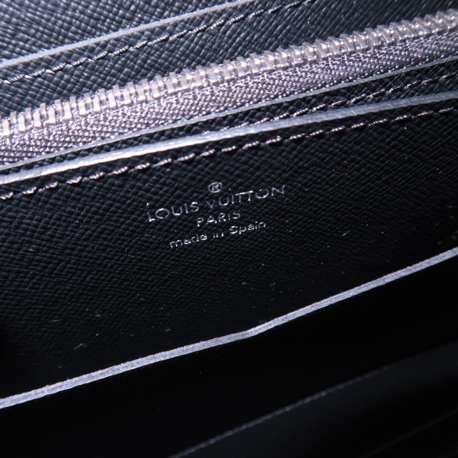 Louis Vuitton Monogram Eclipse Zippy XL Travel Wallet M61698