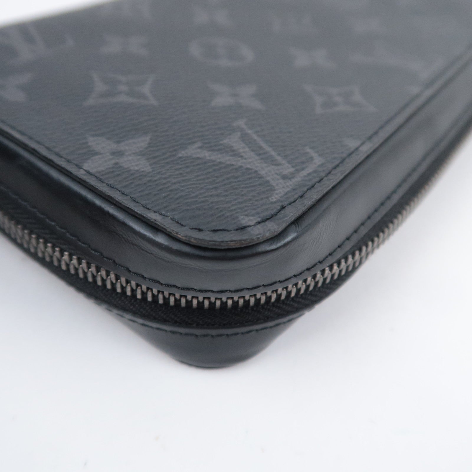 Louis Vuitton Monogram Eclipse Zippy XL Travel Wallet M61698
