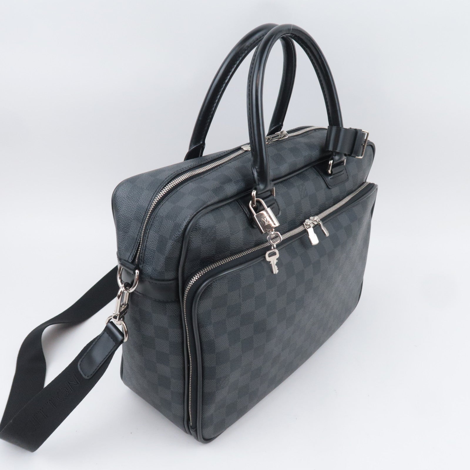 Louis Vuitton Damier Graphite Icard 2Way Briefcase N23253
