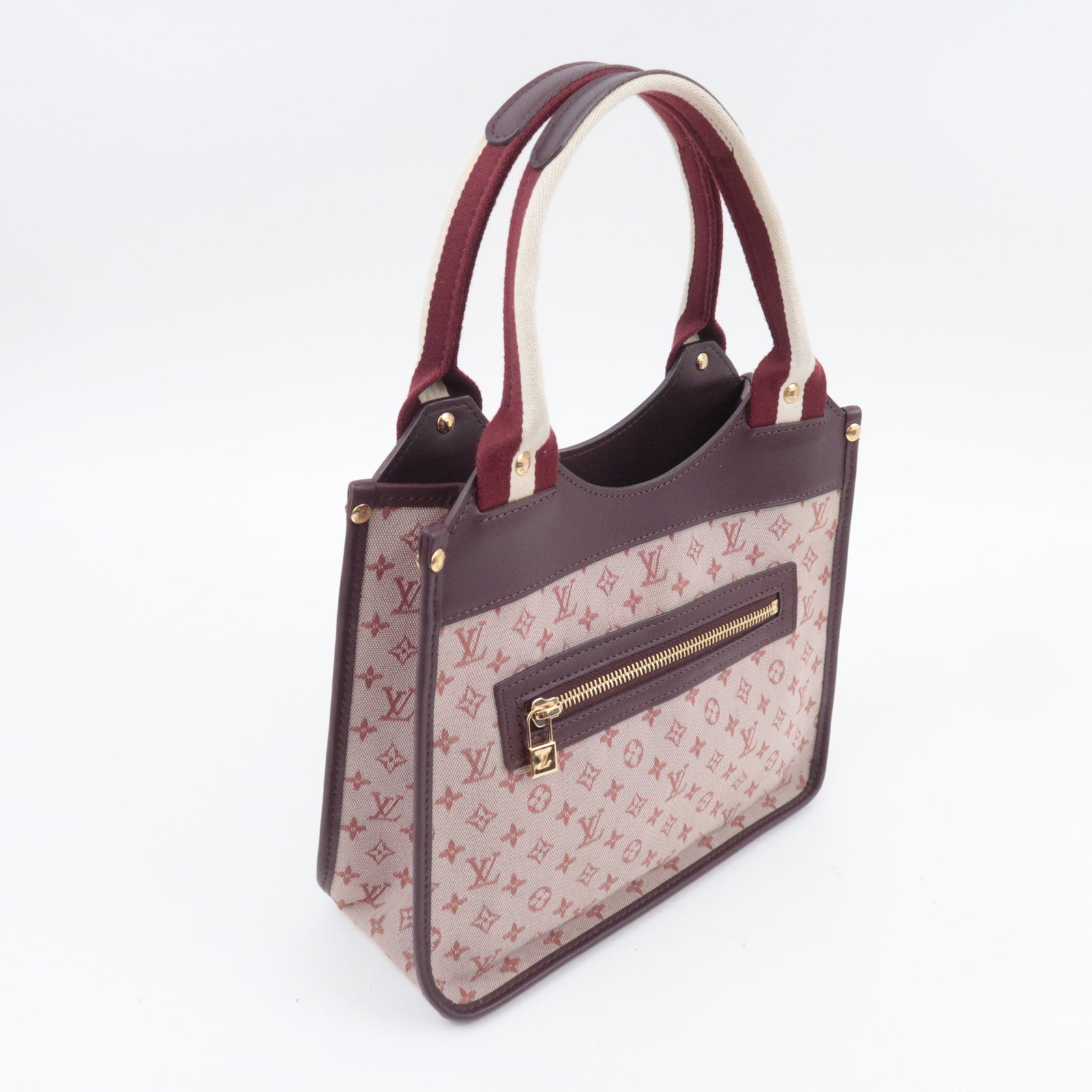 Louis Vuitton Monogram Mini Sac Catherine Handbag Cerise M92326