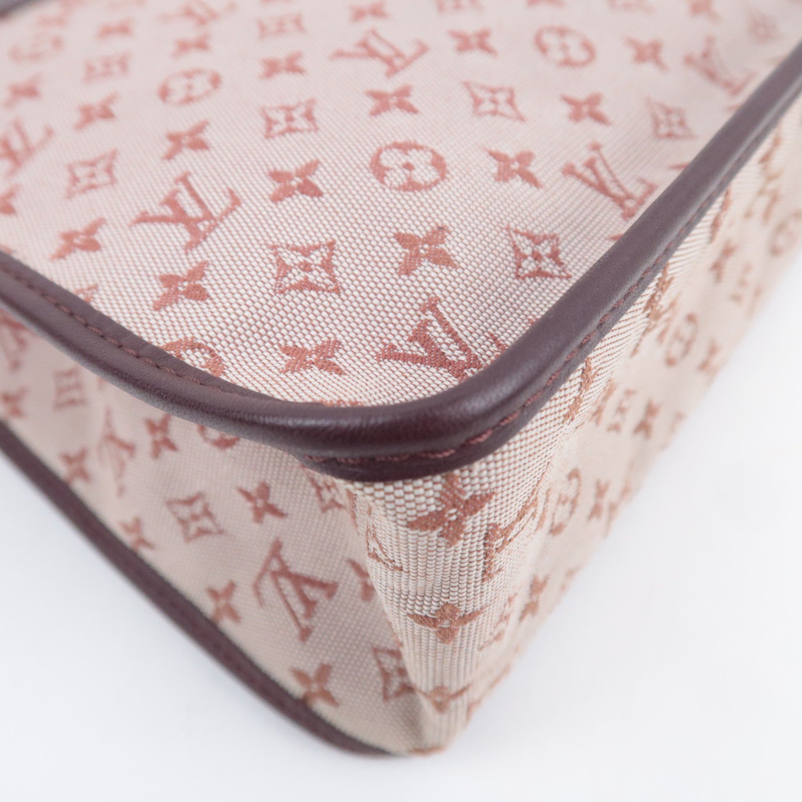 Louis Vuitton Monogram Mini Sac Catherine Handbag Cerise M92326
