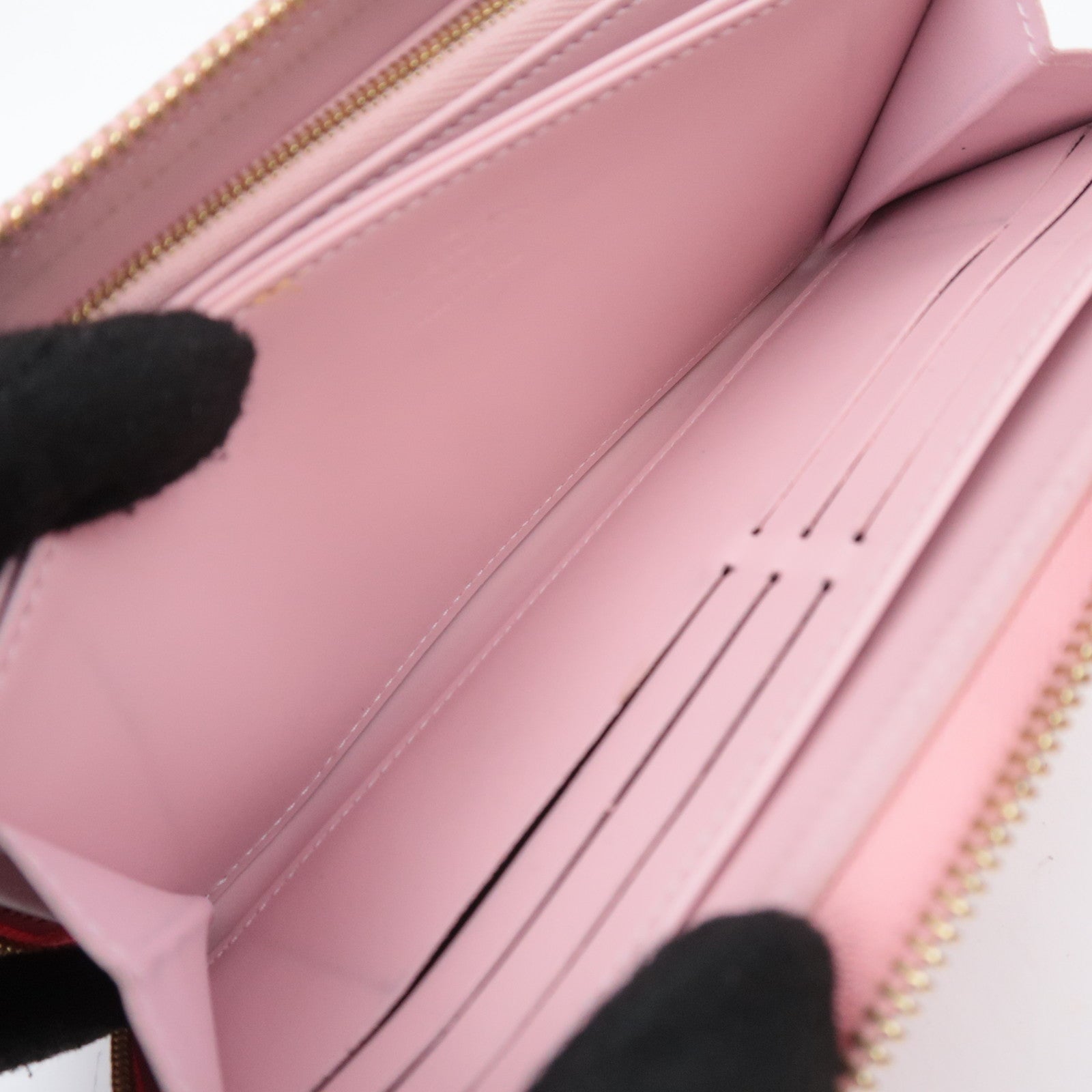 Louis Vuitton Monogram Vernis Zippy Wallet Japan Valentine Exclusive M81145