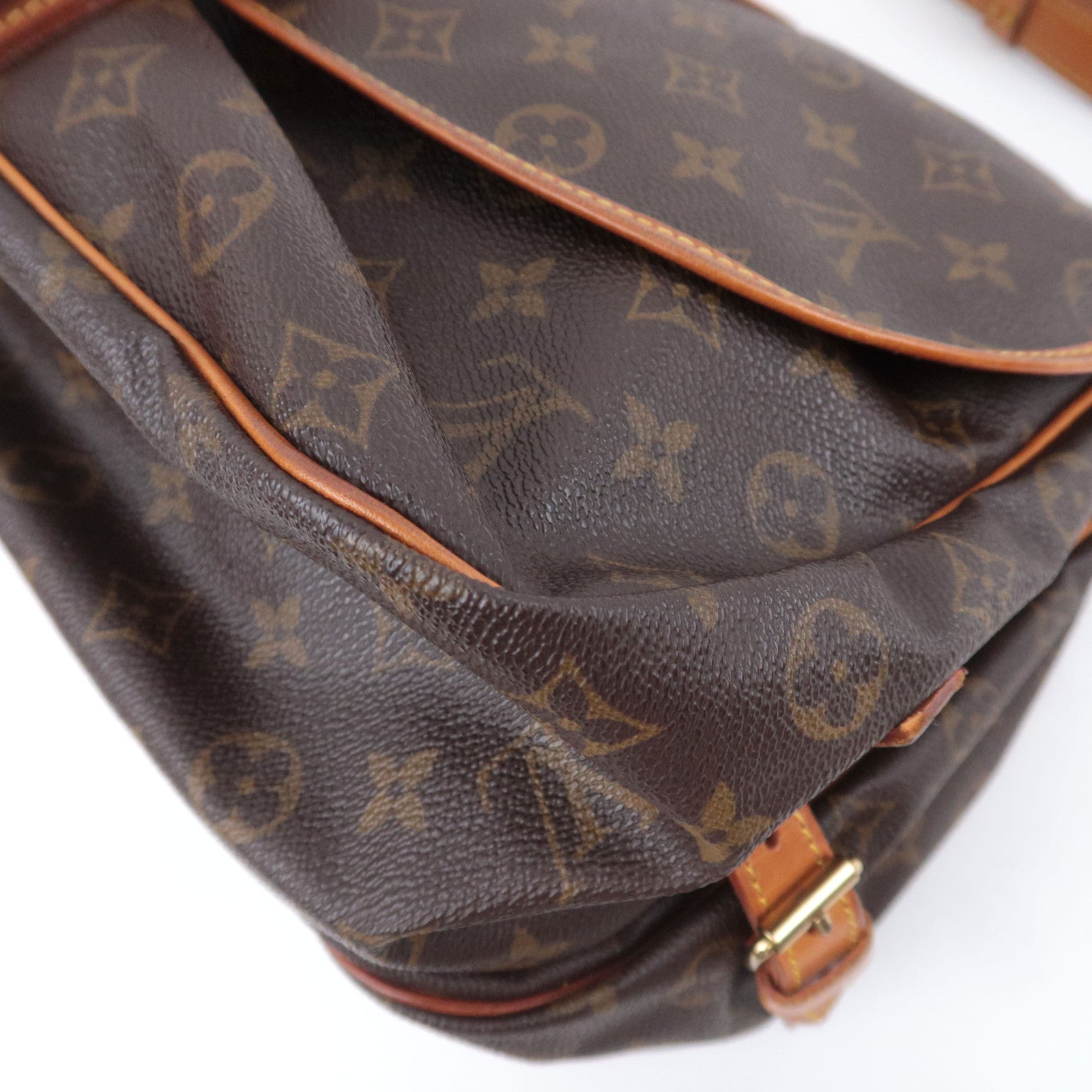 Louis Vuitton Monogram Saumur 35 Shoulder Bag M42254
