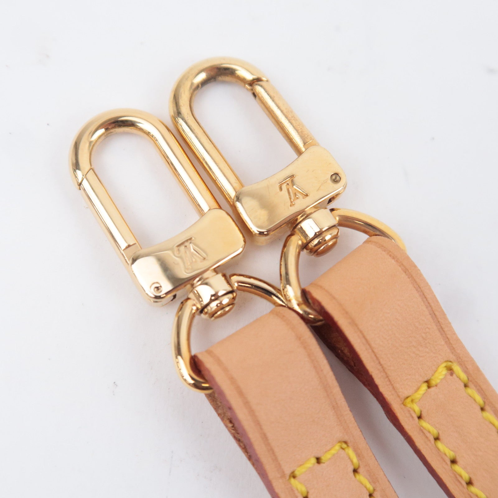 Louis Vuitton Leather Shoulder Strap 114cm Width 1.2cm