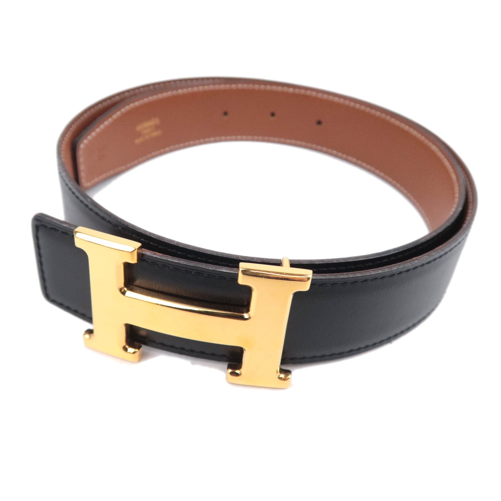 HERMES Constance H-Belt Size 75 "〇Z" Stamp (1996) 91921