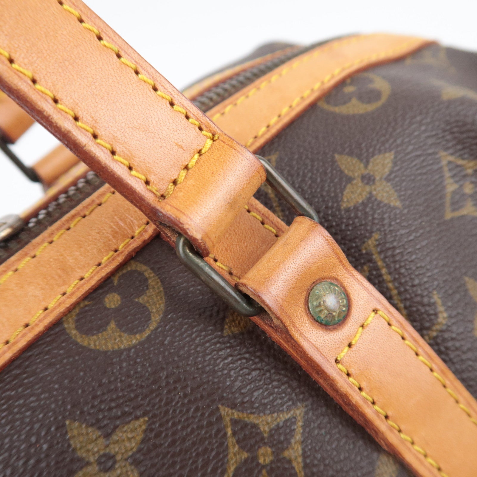 Louis Vuitton Monogram Sac Souple 35 Boston Bag M41626