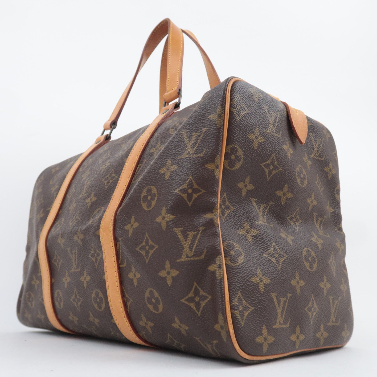 Louis Vuitton Monogram Sac Souple 35 Boston Bag M41626