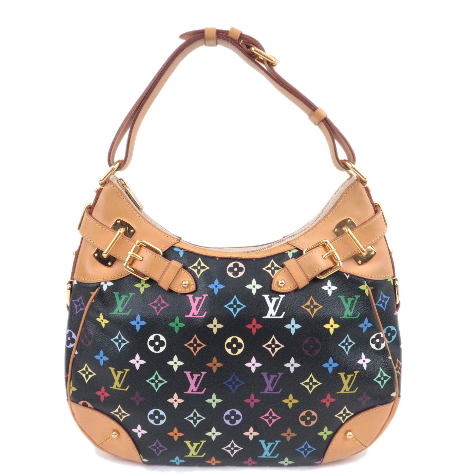 Louis Vuitton Murakami Monogram Multicolor Greta Bag Noir M4019692000