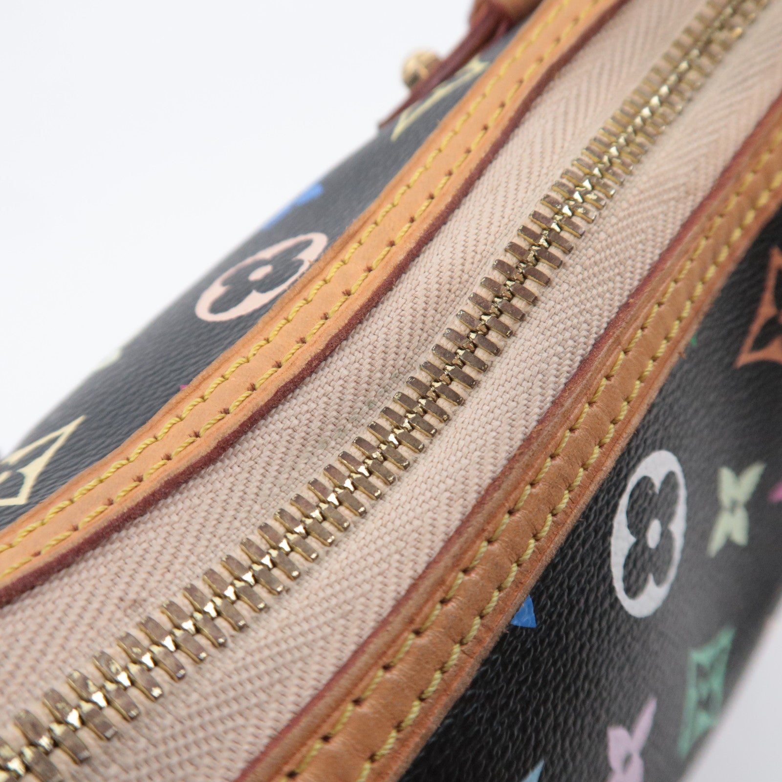 Louis Vuitton Murakami Monogram Multicolor Greta Bag Noir M40196