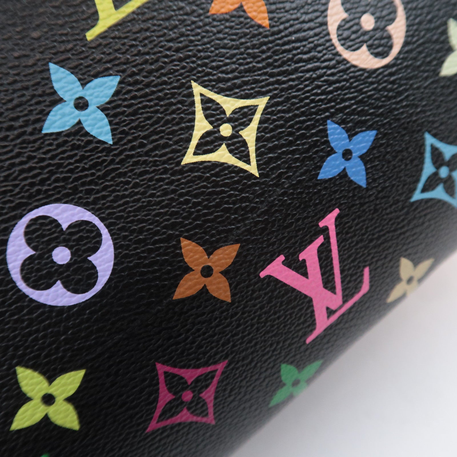 Louis Vuitton Murakami Monogram Multicolor Greta Bag Noir M40196