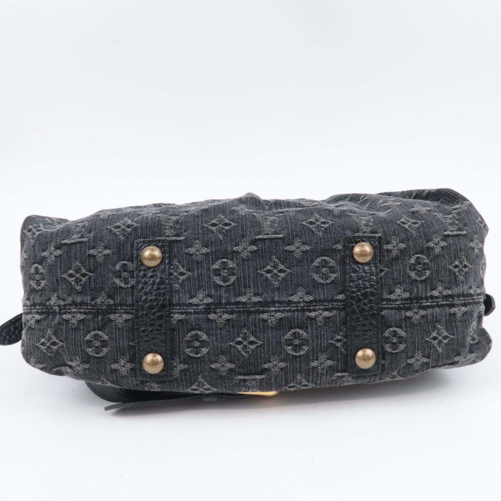 Louis Vuitton Monogram Denim Neo Cabby MM Noir M95351