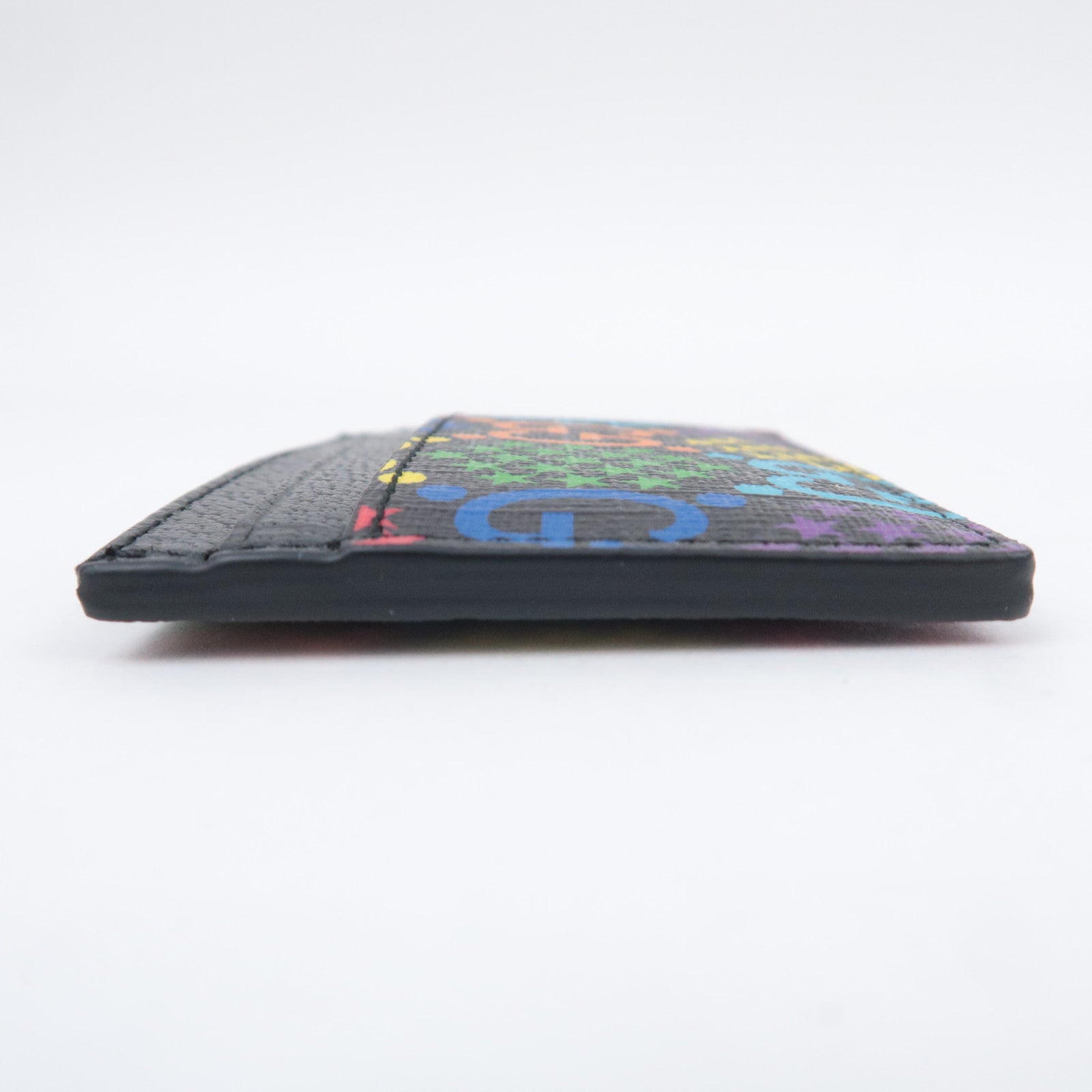 GUCCI GG Psychedelic Star Card Case Rainbow Color 601098