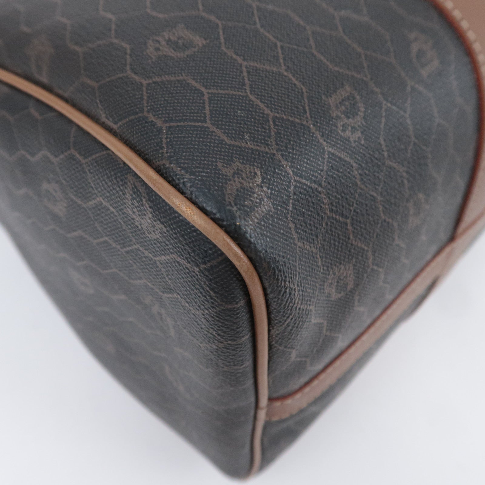 Christian Dior Honeycomb Boston Bag Black