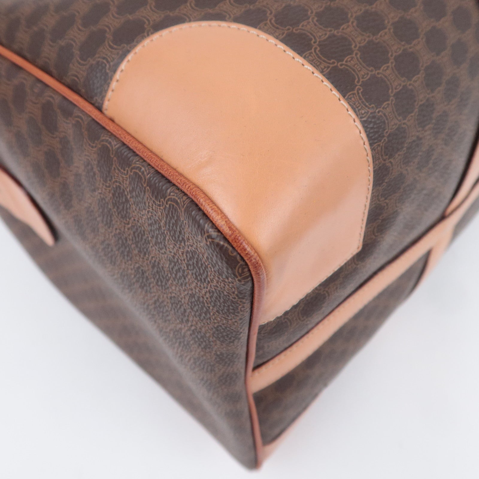 CELINE Macadam Boston Bag Large Brown