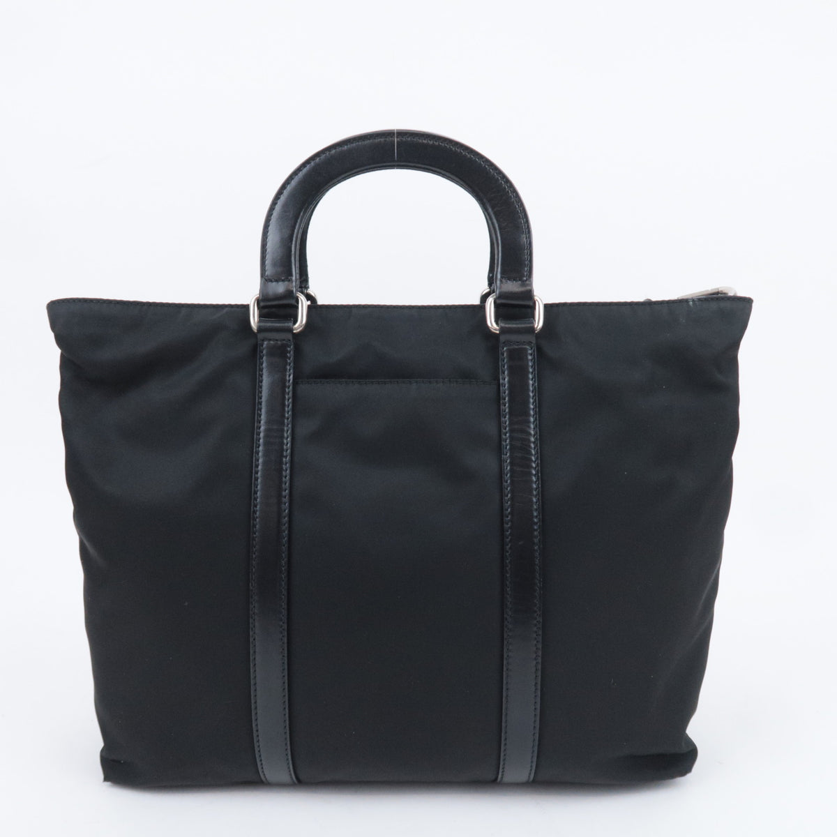 PRADA 2Way Nylon Handbag Black