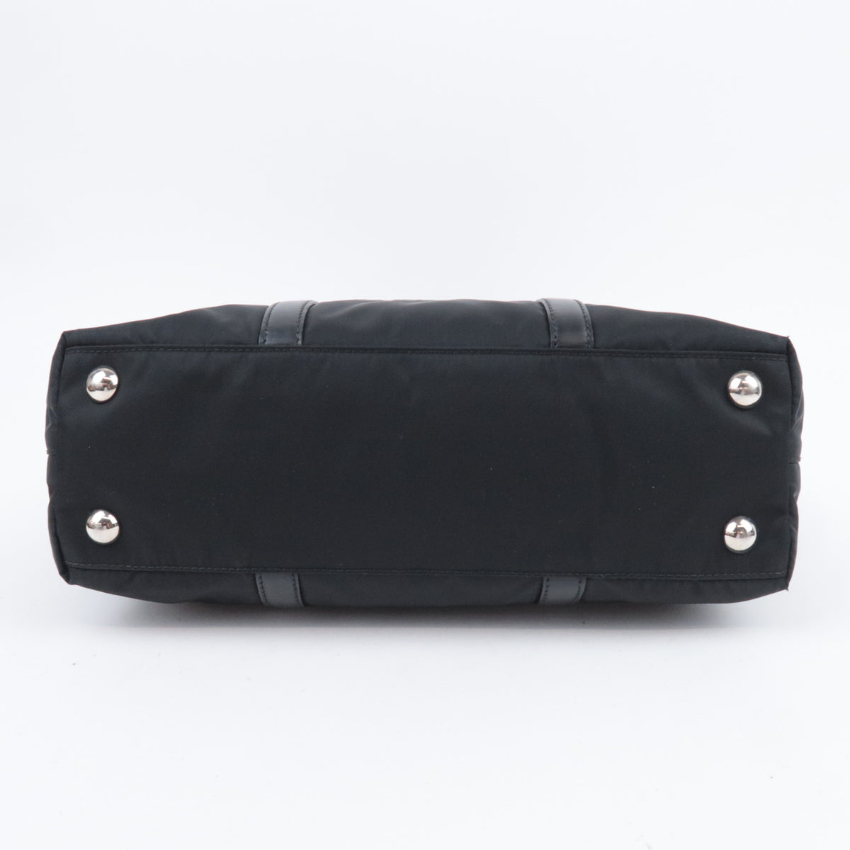 PRADA 2Way Nylon Handbag Black