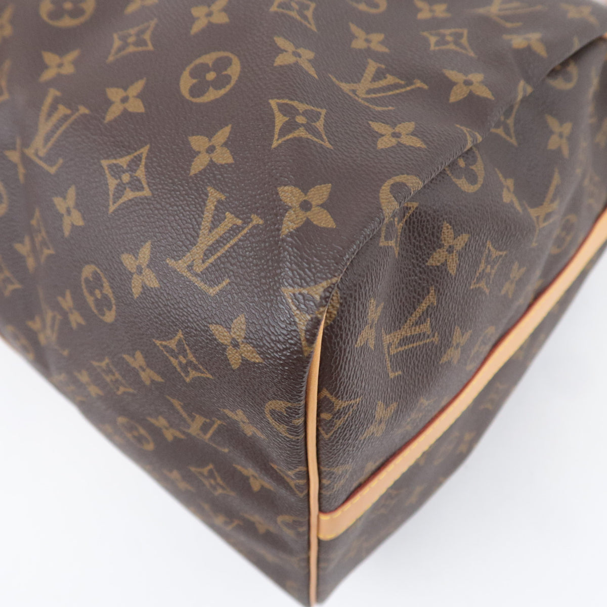 Louis Vuitton Monogram Keepall Bandouliere 55 Travel Bag M41414