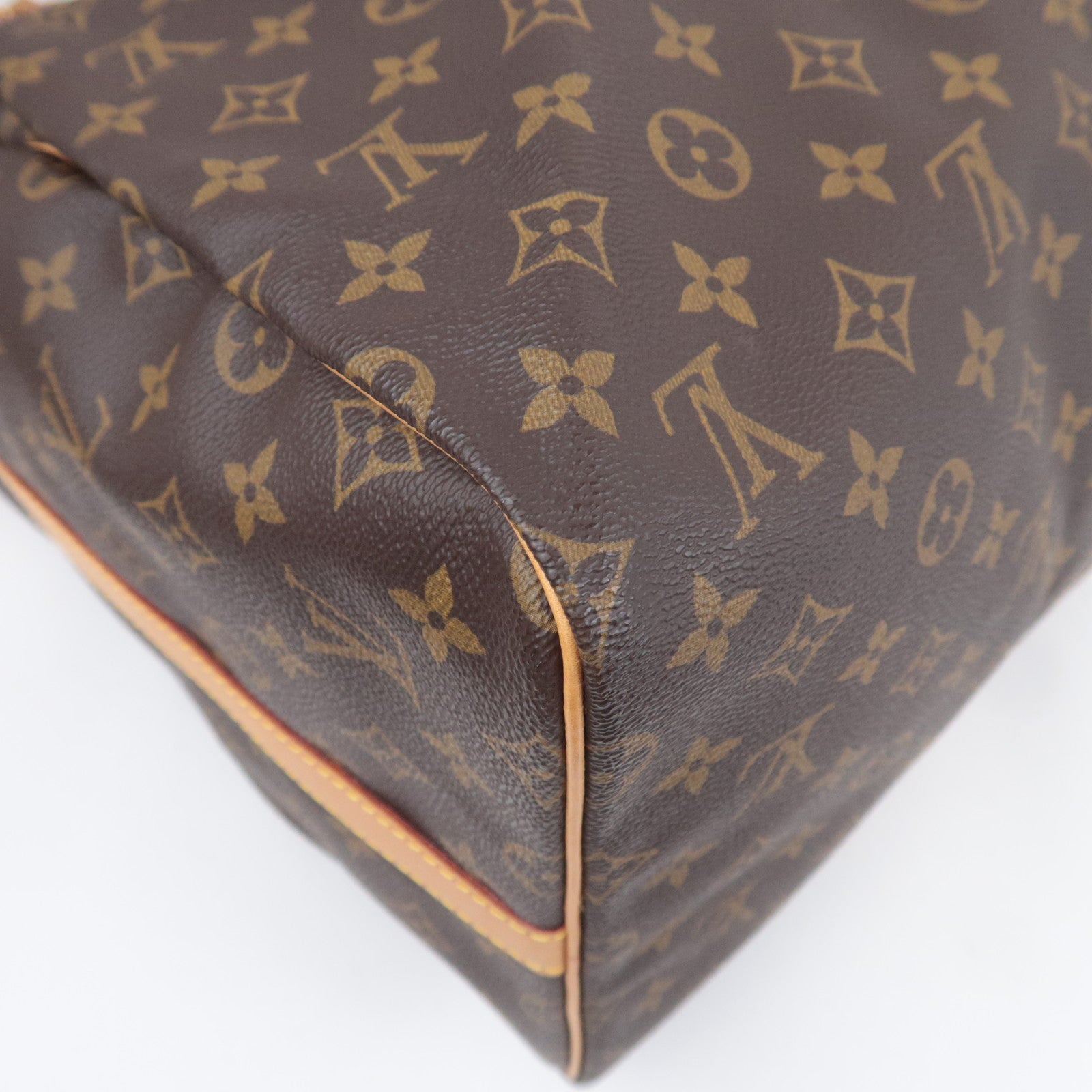 Louis Vuitton Monogram Keepall Bandouliere 55 Travel Bag M41414