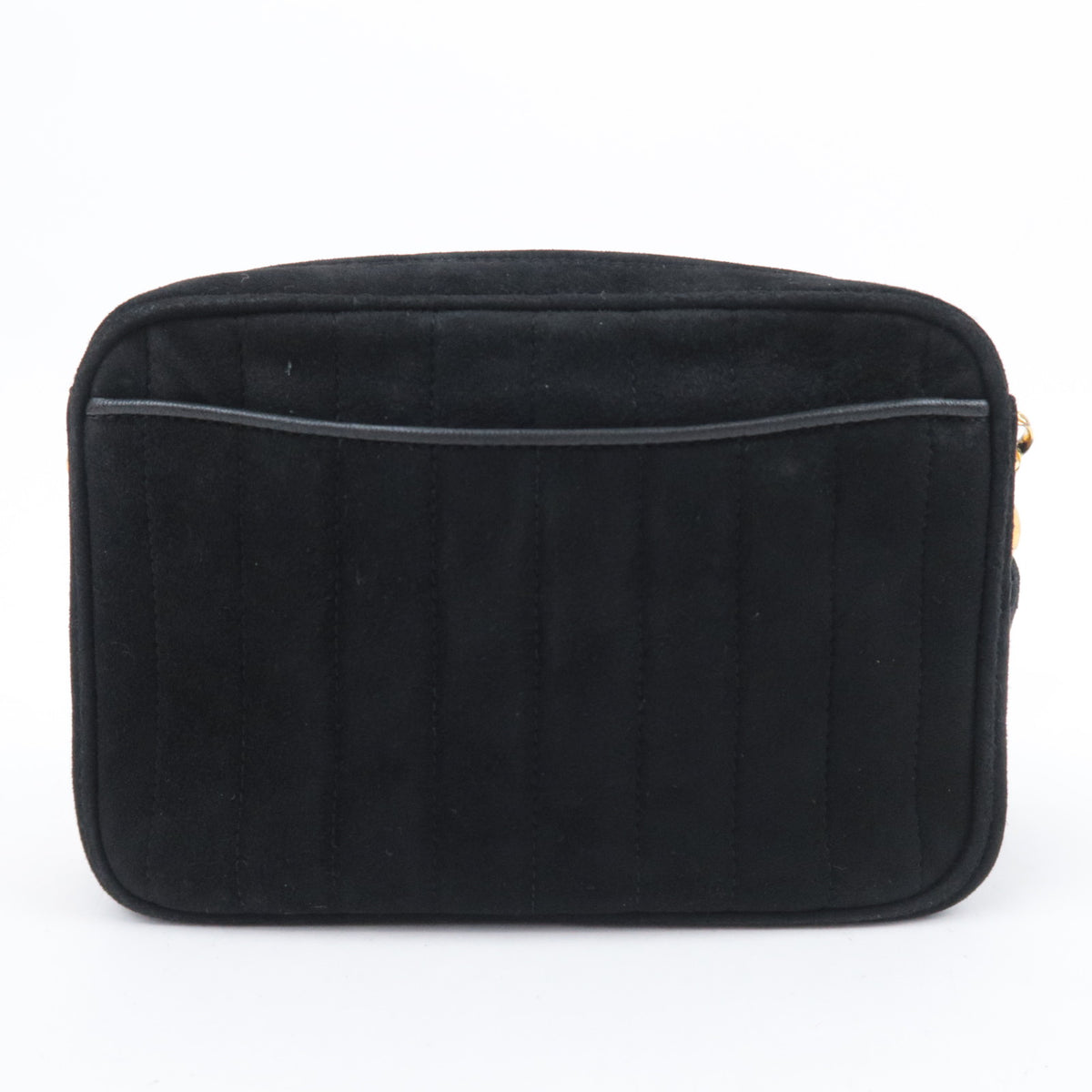 CHANEL Mademoiselle Suede Tassel Chain Shoulder Bag
