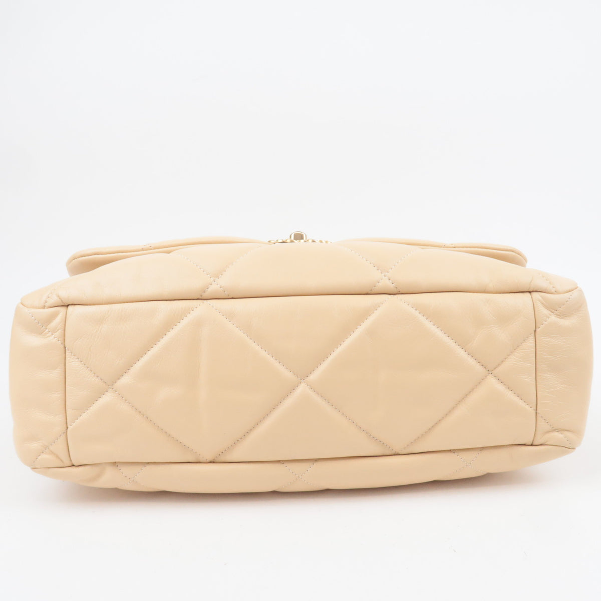 CHANEL 19 Dixneuf Maxi Lambskin Chain Shoulder Bag AS1162