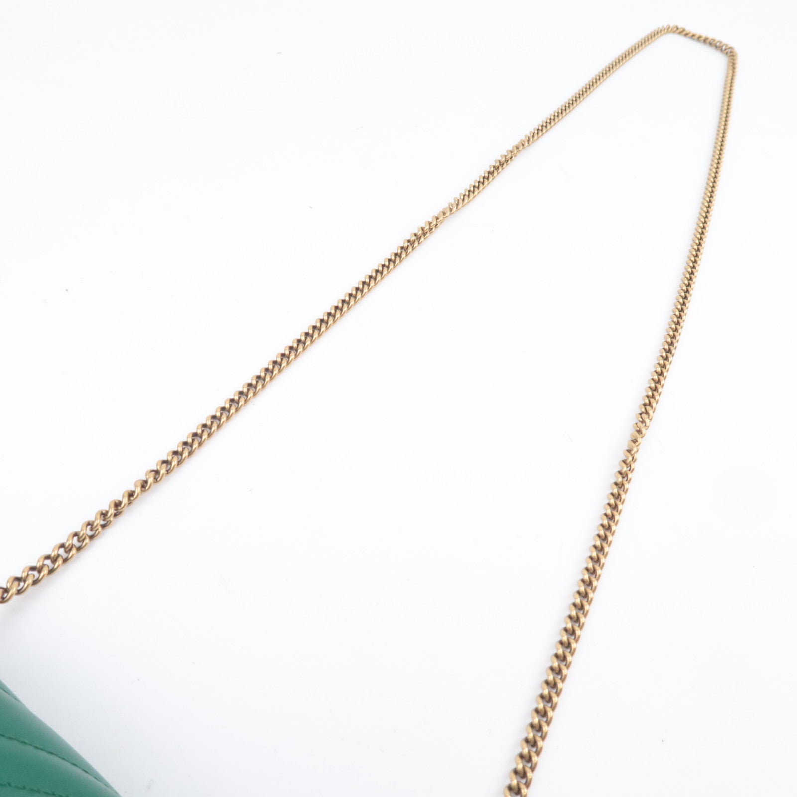 GUCCI GG Marmont Leather Chain Shoulder Bag 476433