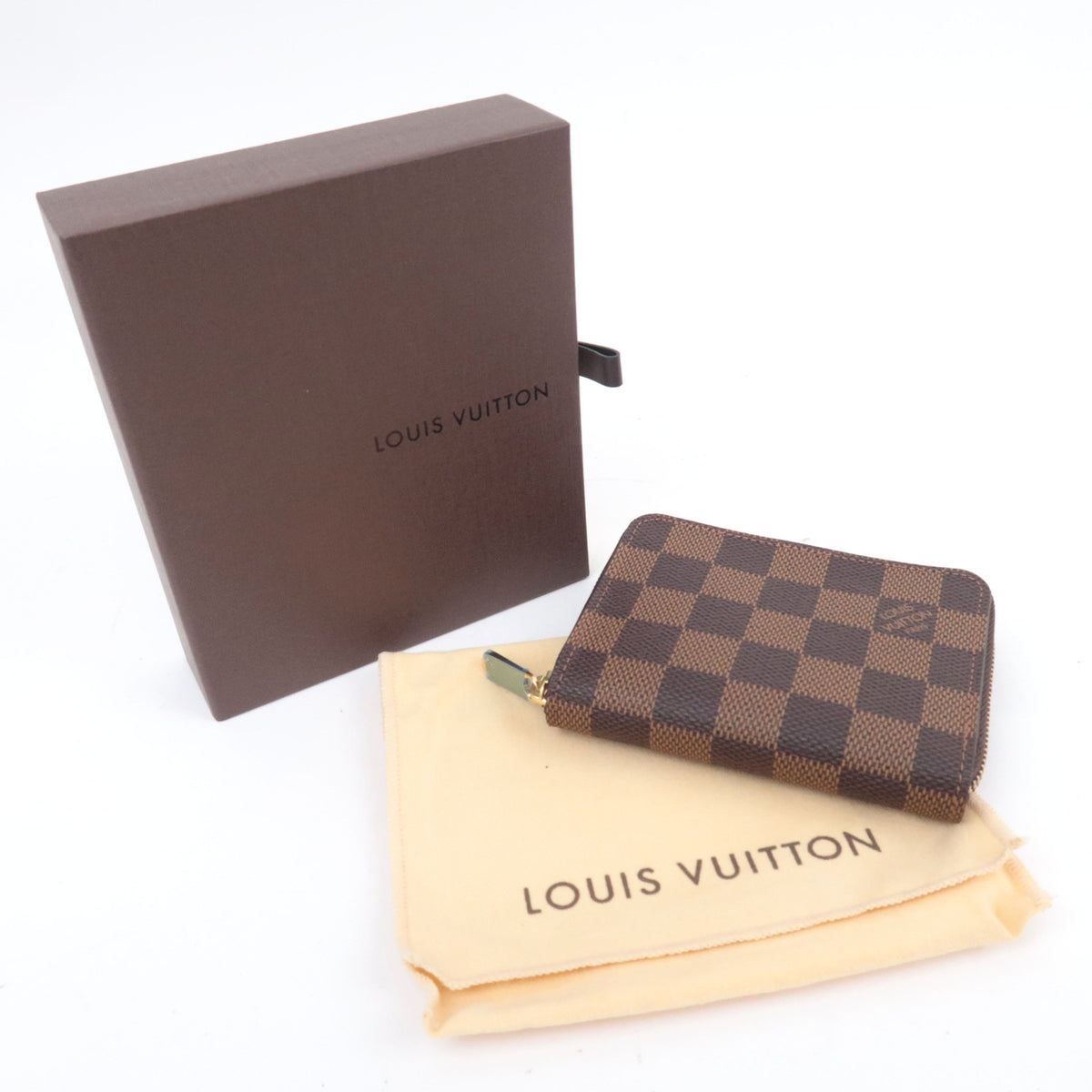 Louis Vuitton Damier Zippy Coin Purse N61668