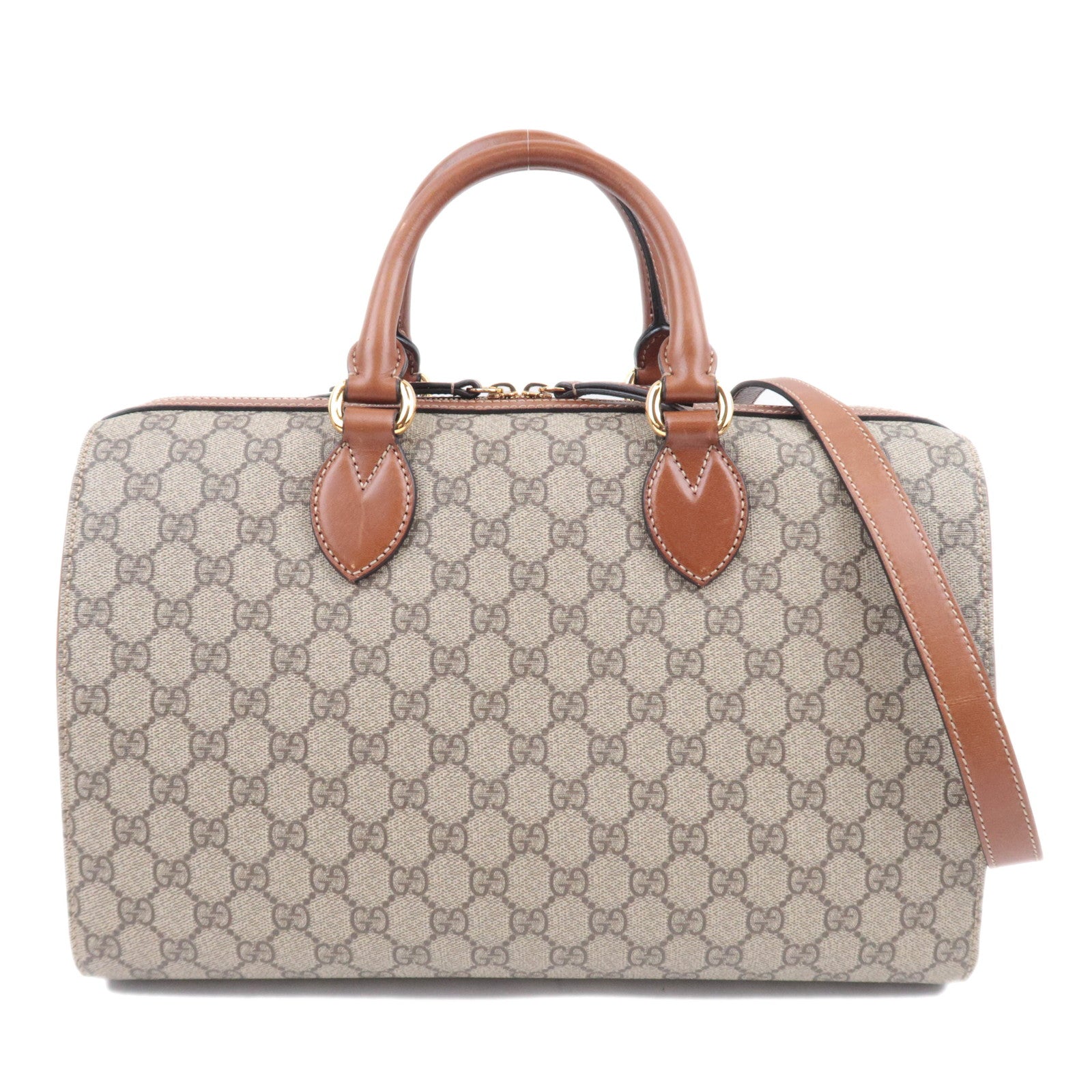 GUCCI GG Supreme Boston Bag Beige92227