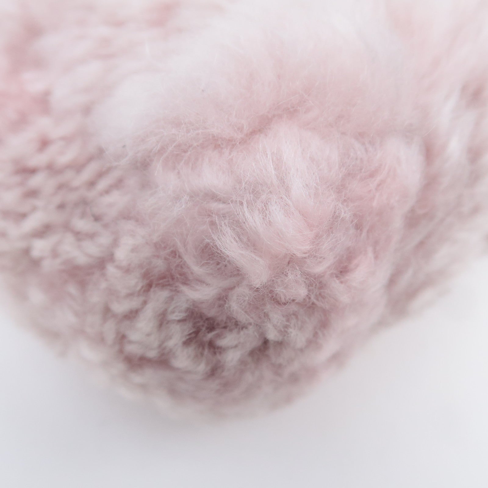 CHANEL 19 Dixneuf 2Way Fur Chain Shoulder Bag Pink