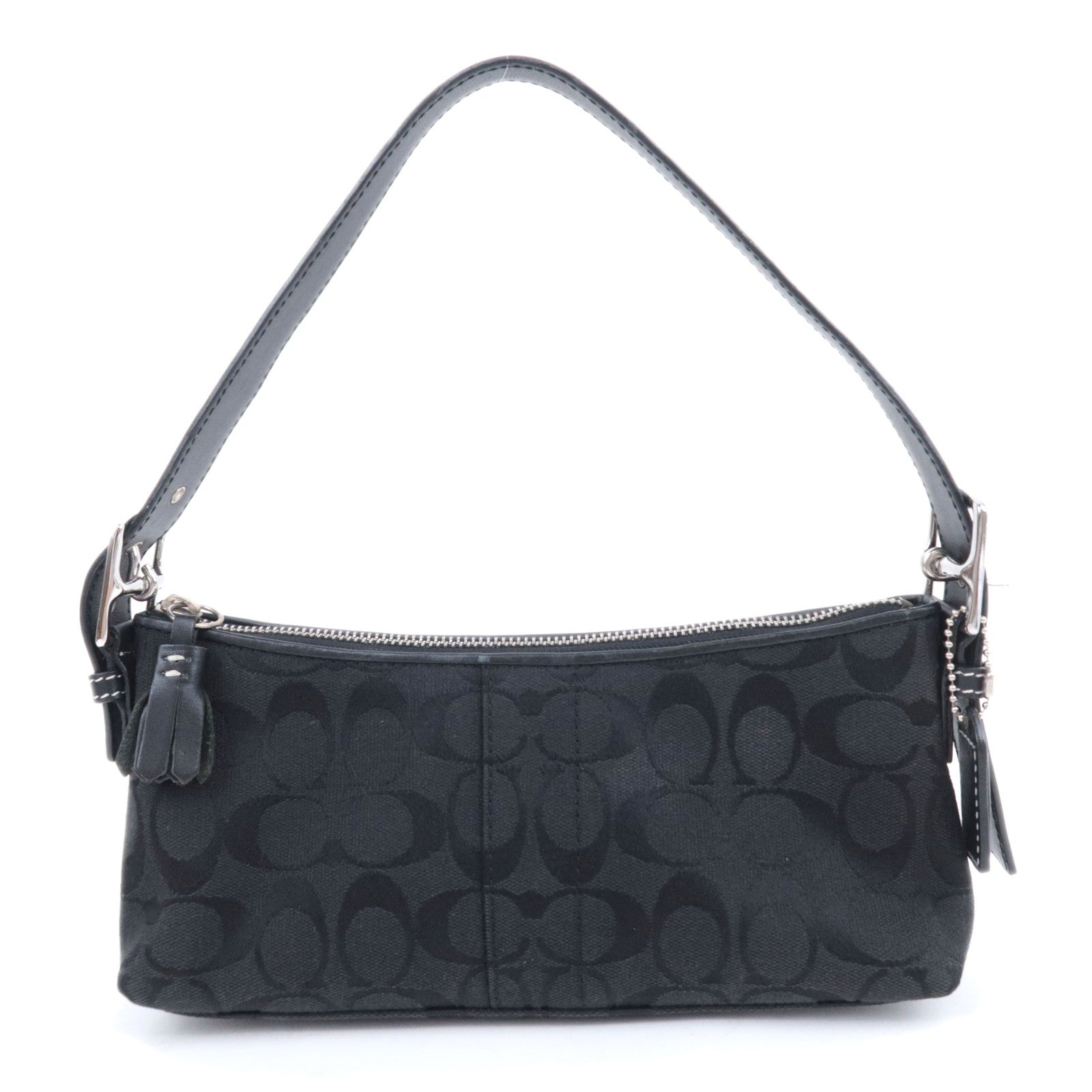 COACH Signature Canvas Small Shoulder Bag 637192240