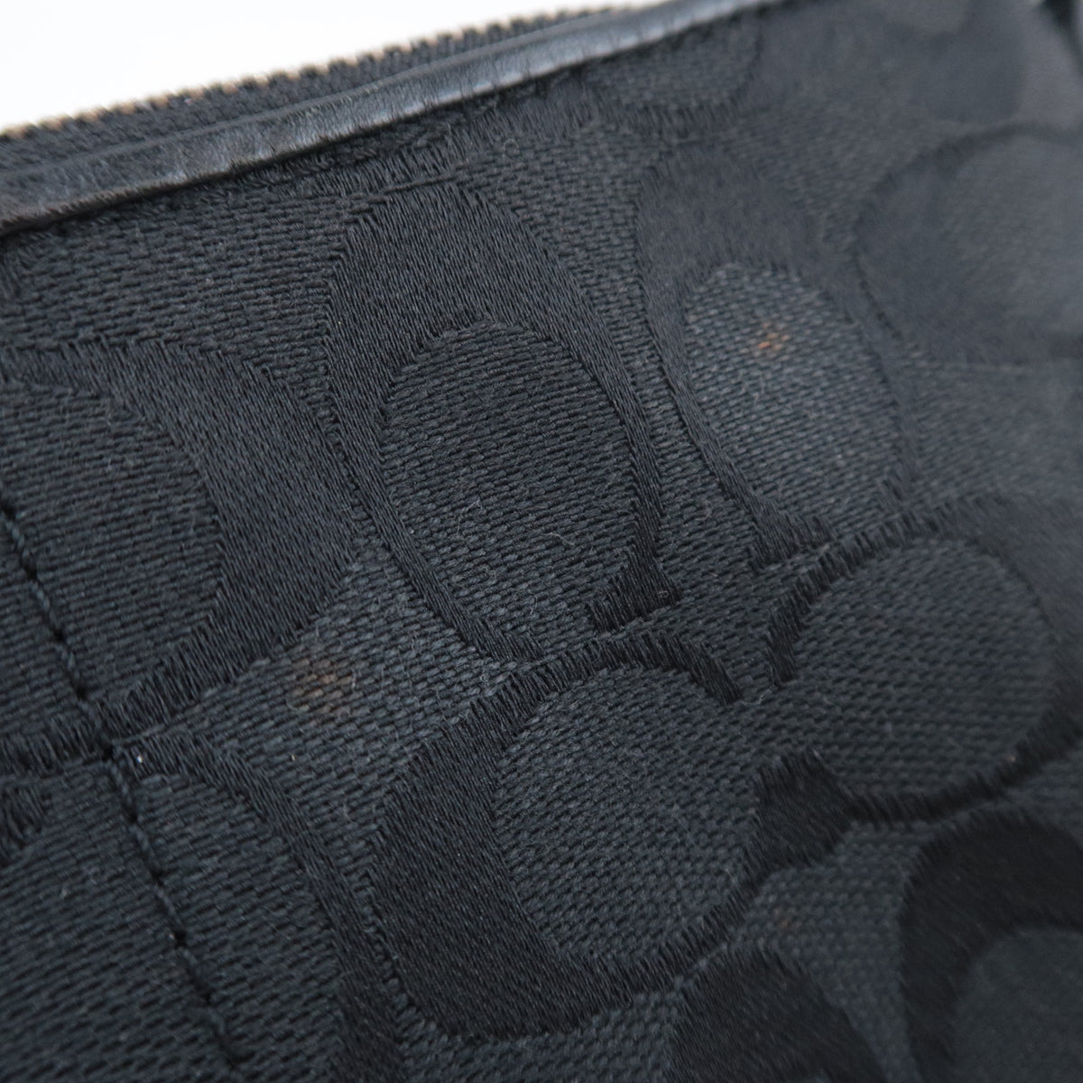 COACH Signature Canvas Small Shoulder Bag 6371