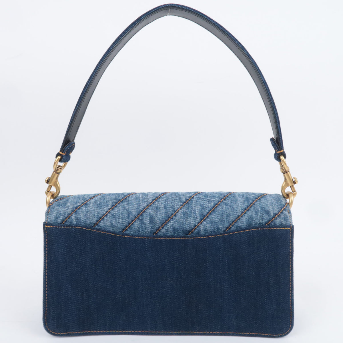 COACH Tabby 26 Denim Shoulder Bag Blue 89147