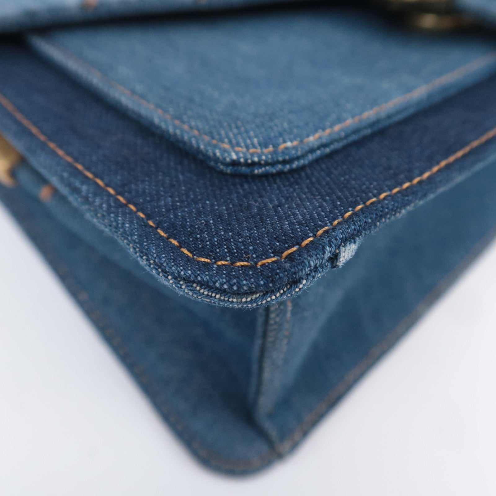 COACH Tabby 26 Denim Shoulder Bag Blue 89147