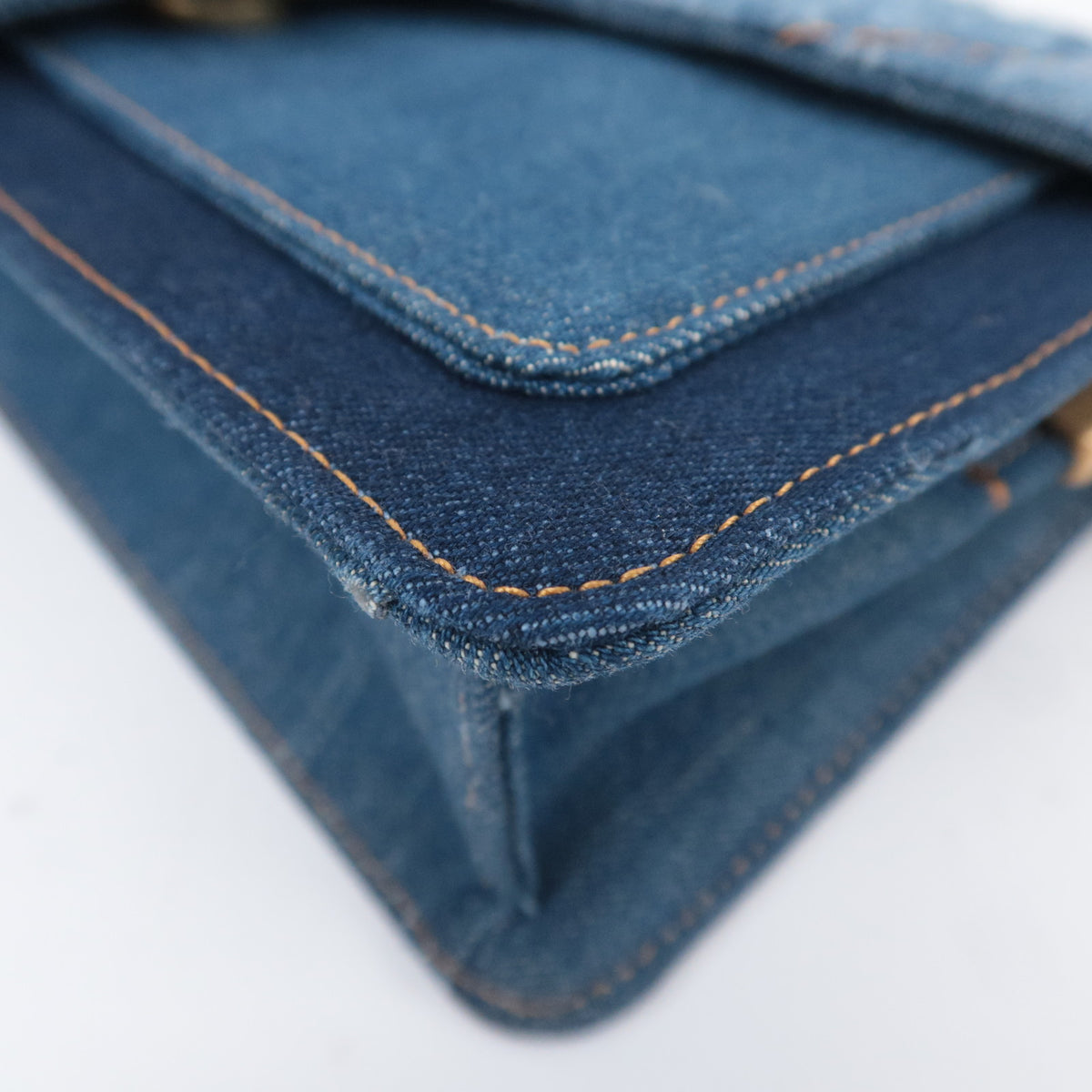 COACH Tabby 26 Denim Shoulder Bag Blue 89147