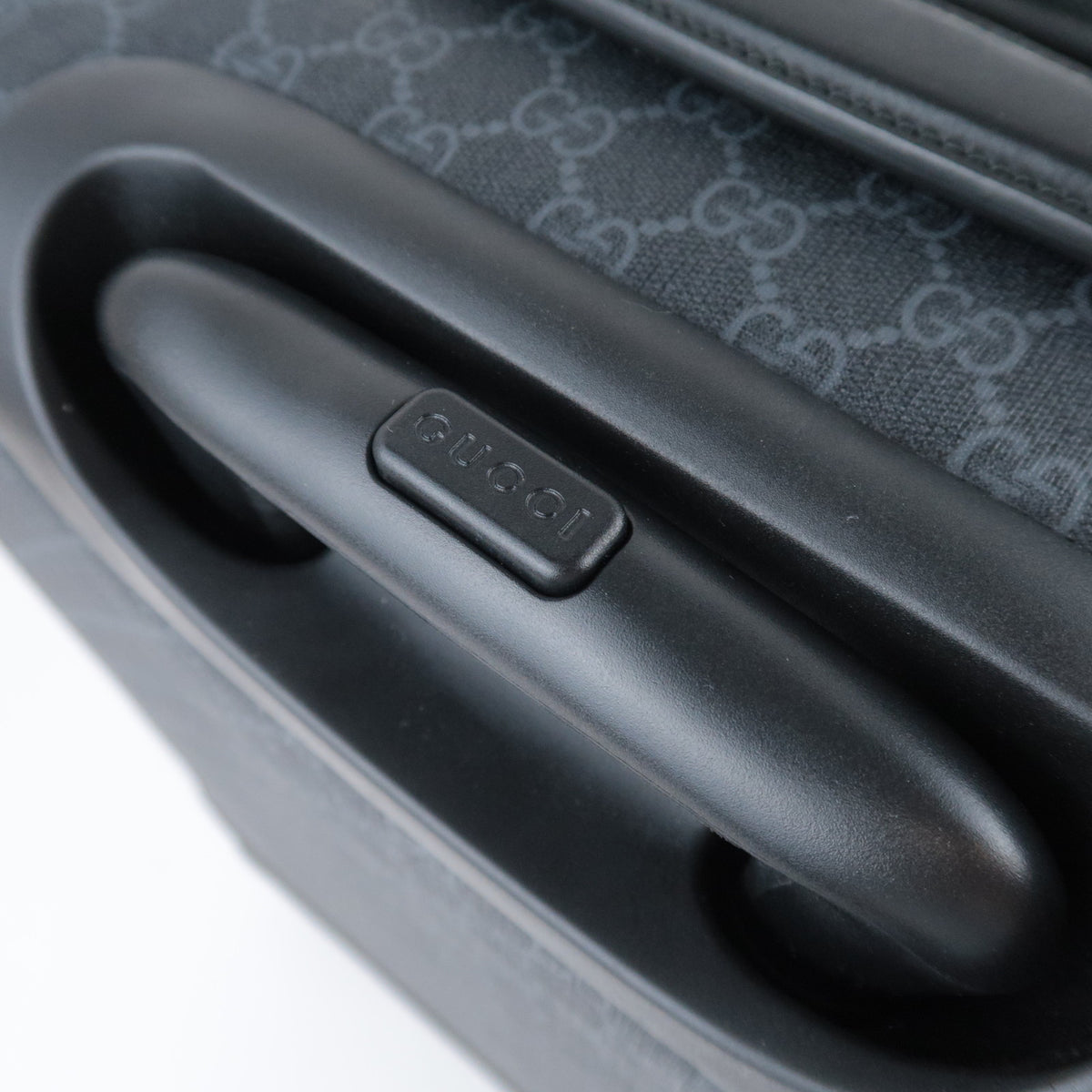 GUCCI GG Supreme Luggage Case Black 474356