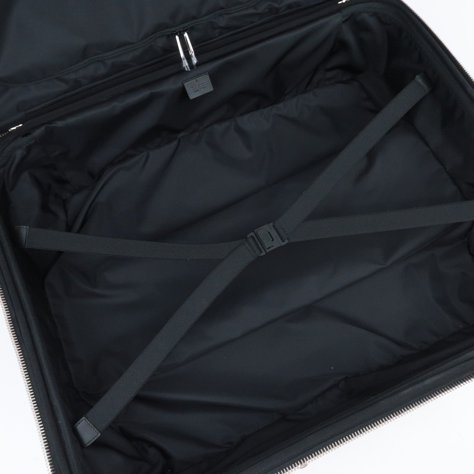 GUCCI GG Supreme Luggage Case Black 474356