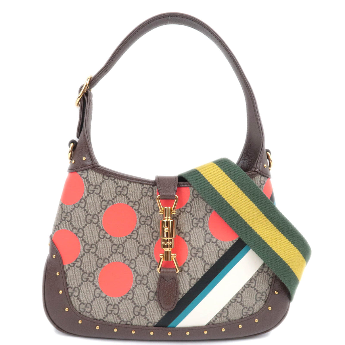 GUCCI Jackie 1961 Small GG Supreme Shoulder Bag 67884392306